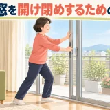 重い窓を開け閉めするための運動｜中高年の肩・腕・腰を守る動かし方