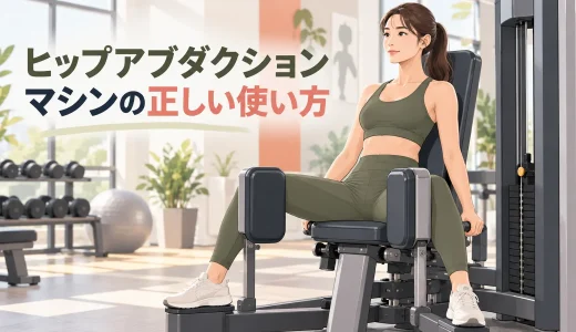 ヒップアブダクションマシンの使い方｜姿勢・重量とお尻に効かせるコツ