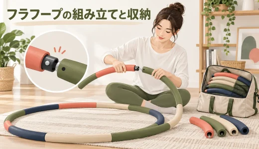 フラフープの組み立て・収納方法｜接続部と破損の確認ポイント