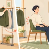 椅子の背もたれに上着を掛けないほうがよい理由｜姿勢を崩さない収納