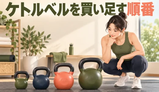ケトルベルを買い足す順番｜次の重量と個数の決め方