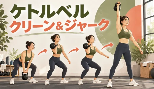 ケトルベルクリーン＆ジャークのやり方｜連動を崩さないフォームと練習手順