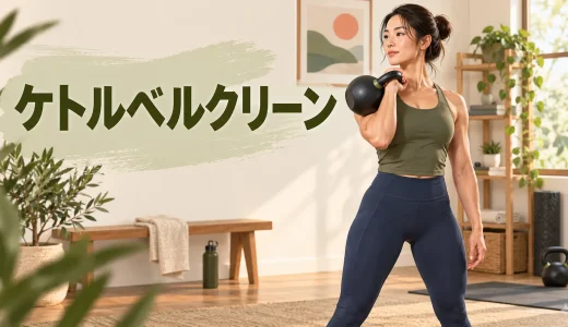 ケトルベルクリーンのやり方｜手首に当てないコツと段階練習