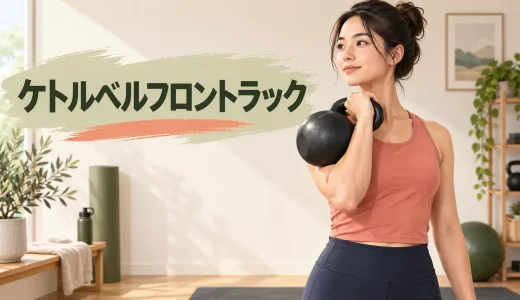 ケトルベルフロントラックの持ち方｜手首・肘・呼吸の基本