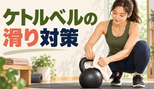 ケトルベルのグリップが滑る原因｜汗・握り・ハンドルの対策