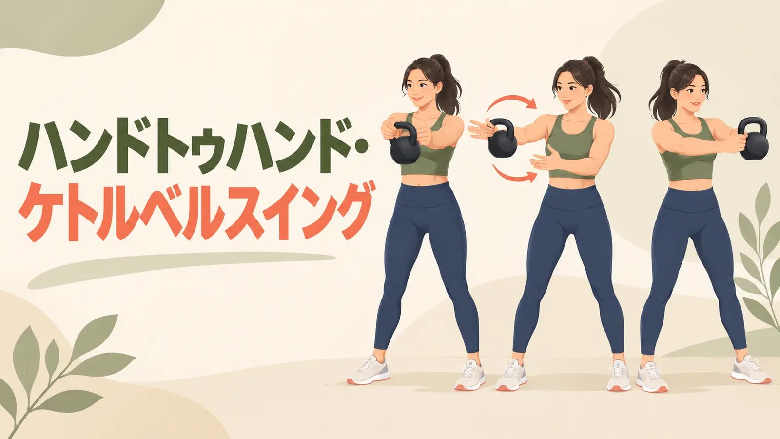 空中で安全に持ち替えるハンドトゥハンドスイング