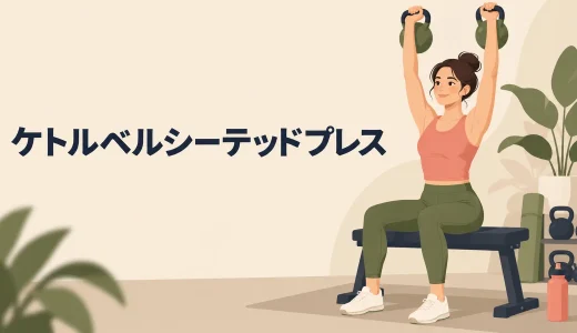 ケトルベルオーバーヘッドランジのやり方｜肩と体幹を安定させるコツ