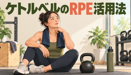ケトルベルのRPE活用法｜きつさを数値化して負荷を調整
