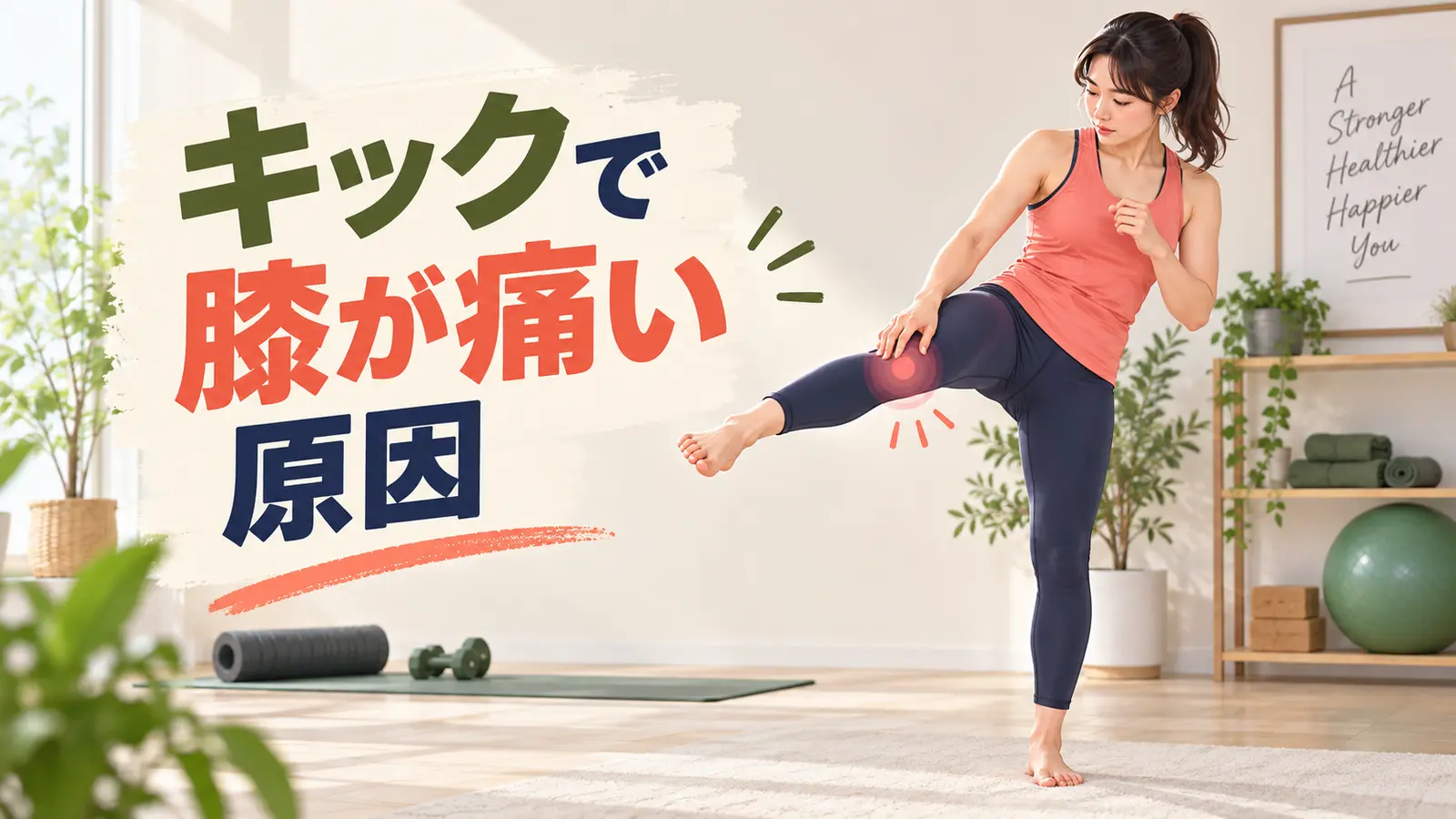 軸足のねじれを避けるキックフォーム
