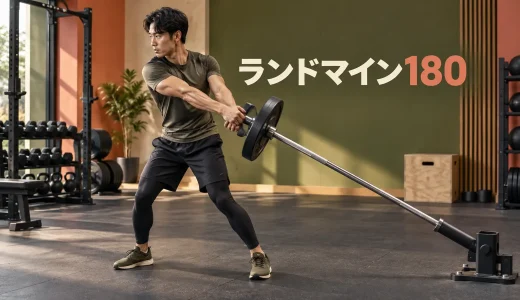 ランドマイン180（ローテーション）のやり方｜足・腰・バーの回転軌道