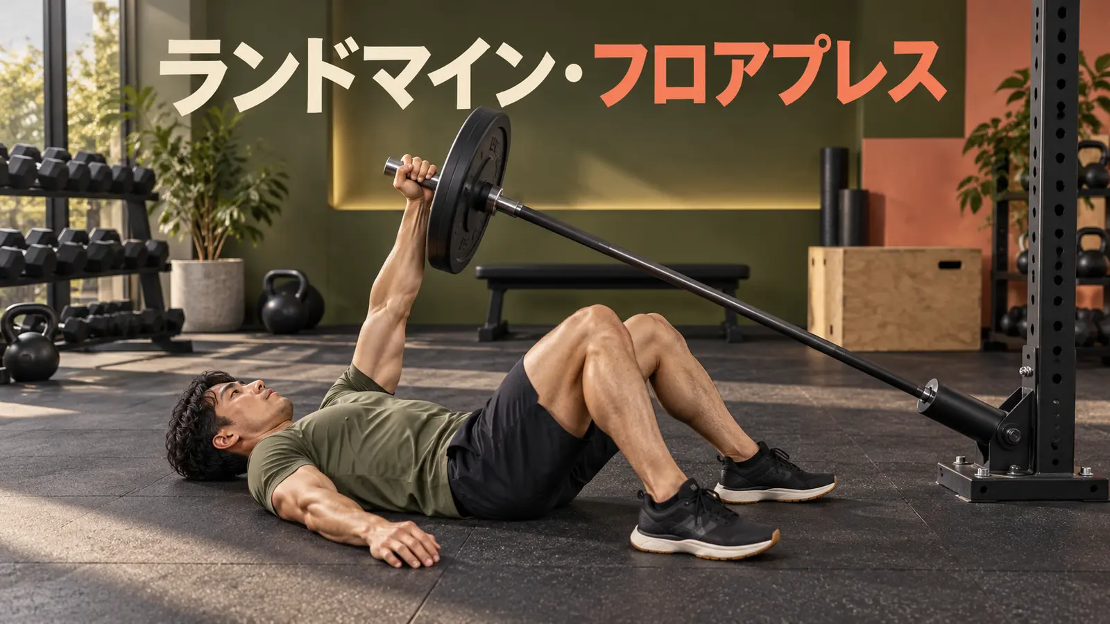 ランドマイン・フロアプレスのやり方のアイキャッチ