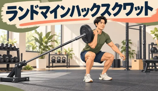 ランドマインハックスクワットのやり方｜足位置・深さ・膝を守るフォーム