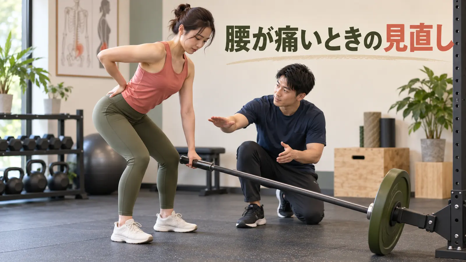 ランドマインで腰が痛いときの見直しを示すアイキャッチ