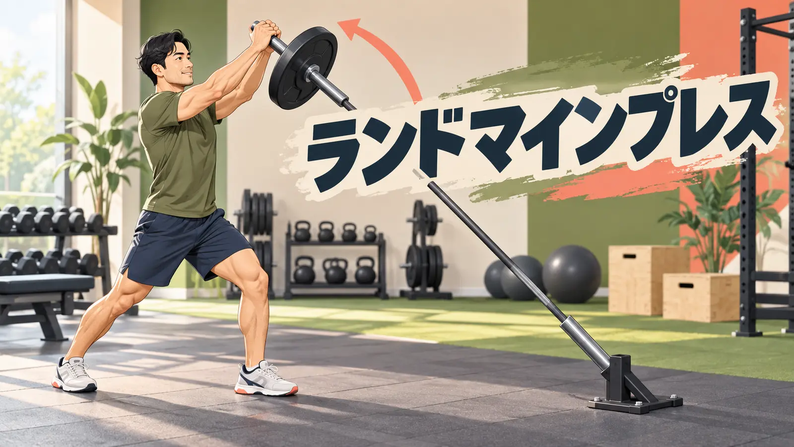 ランドマインプレスのやり方を示すアイキャッチ