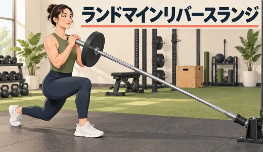 ランドマインリバースランジのやり方｜足幅・軌道・左右差を整える