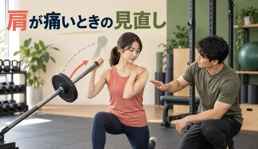 ランドマインで肩が痛い原因｜軌道・重量・立ち位置の見直し方