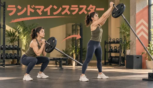 ランドマインスラスターのやり方｜スクワットからプレスへつなぐ方法