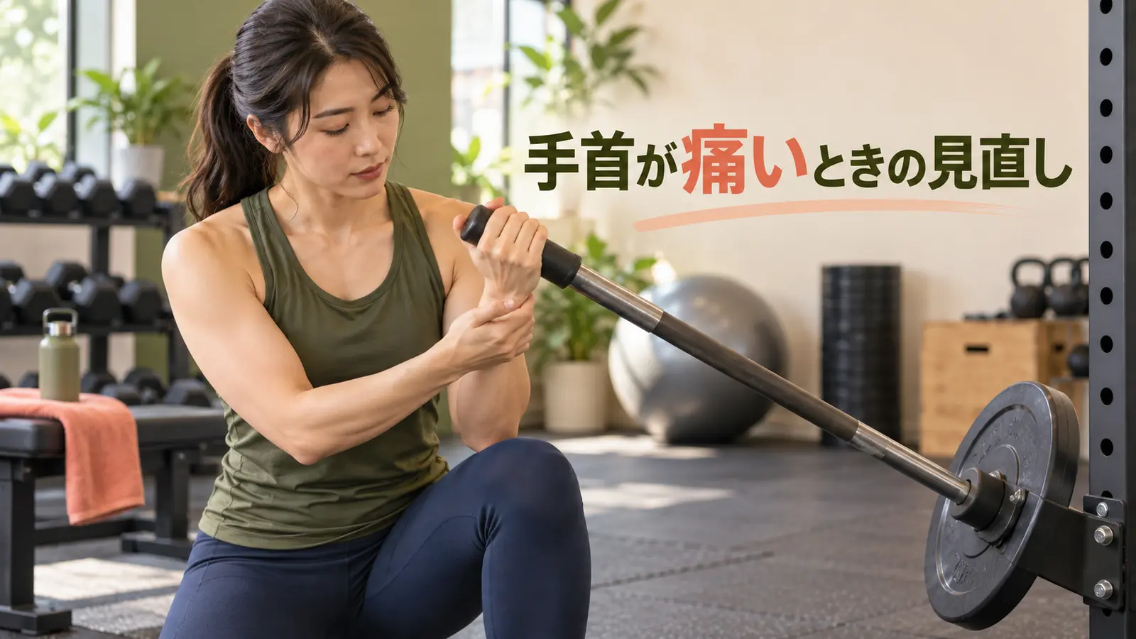 ランドマインで手首が痛いときの見直しを示すアイキャッチ