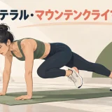 ラテラル・マウンテンクライマーを解説するアイキャッチ画像