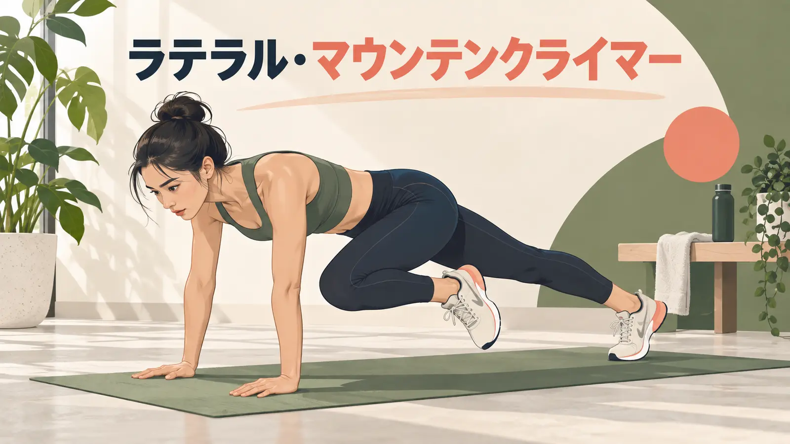 ラテラル・スライダーマウンテンクライマーを解説するアイキャッチ画像