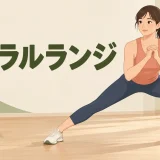 ラテラルランジのやり方｜膝とつま先をそろえる横移動フォーム