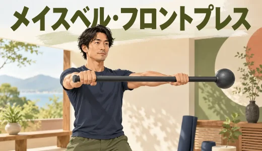 メイスベル・フロントプレスのやり方｜前方へ安全に押す手順