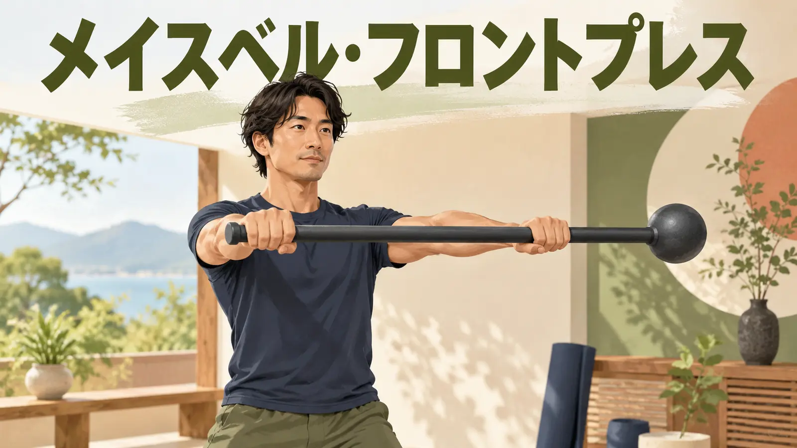 メイスベル・フロントプレスのやり方