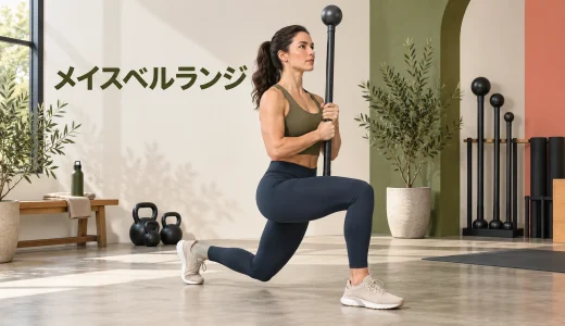 メイスベルランジのやり方｜長い柄と左右差を制御する