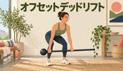 メイスベル・オフセットデッドリフトのやり方｜左右差を抑えるフォーム