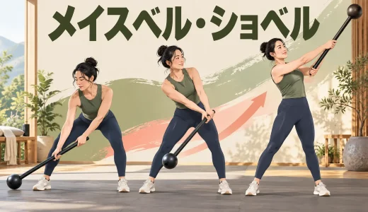 メイスベル・ショベルのやり方｜すくう軌道と減速の基本