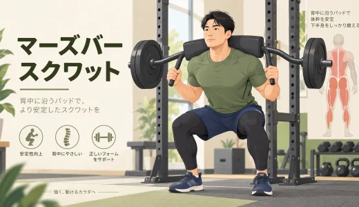 マーズバースクワットとは？担ぎ方・特徴・安全な始め方