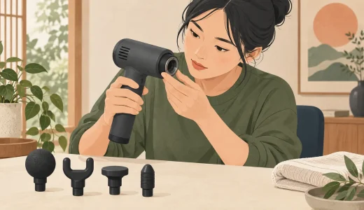 マッサージガンの異音・ガタつき｜使用を止めるサインと点検方法