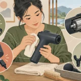 massage gun stops feature
