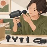 massage gun used feature