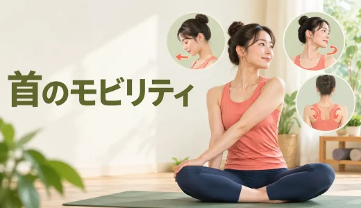 首のモビリティのやり方｜ぐるぐる回さず安全に動きを整える5種目