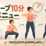 チューブ10分メニュー｜初心者向け全身サーキットの組み方