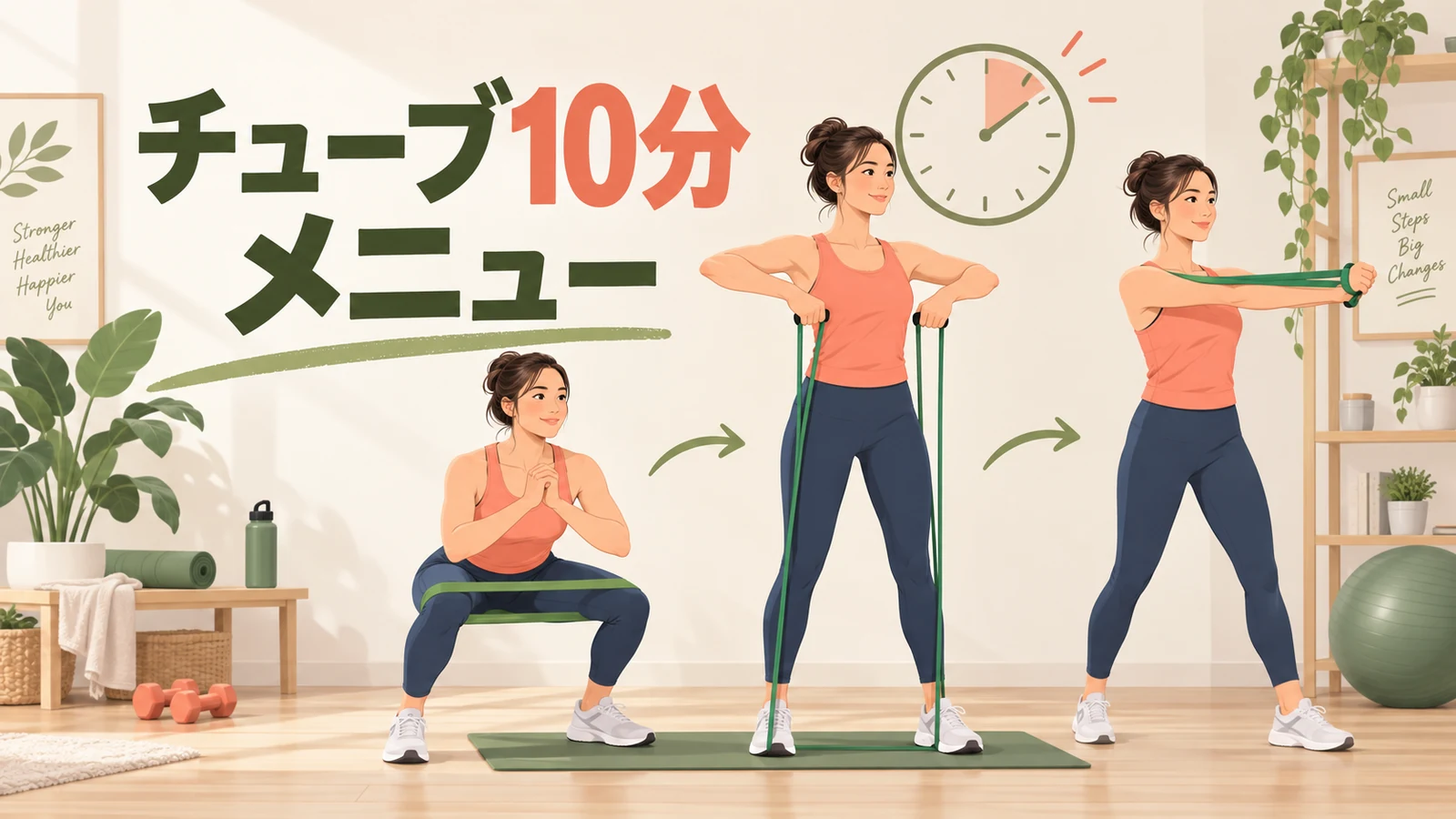 チューブ10分メニューを紹介するアイキャッチ