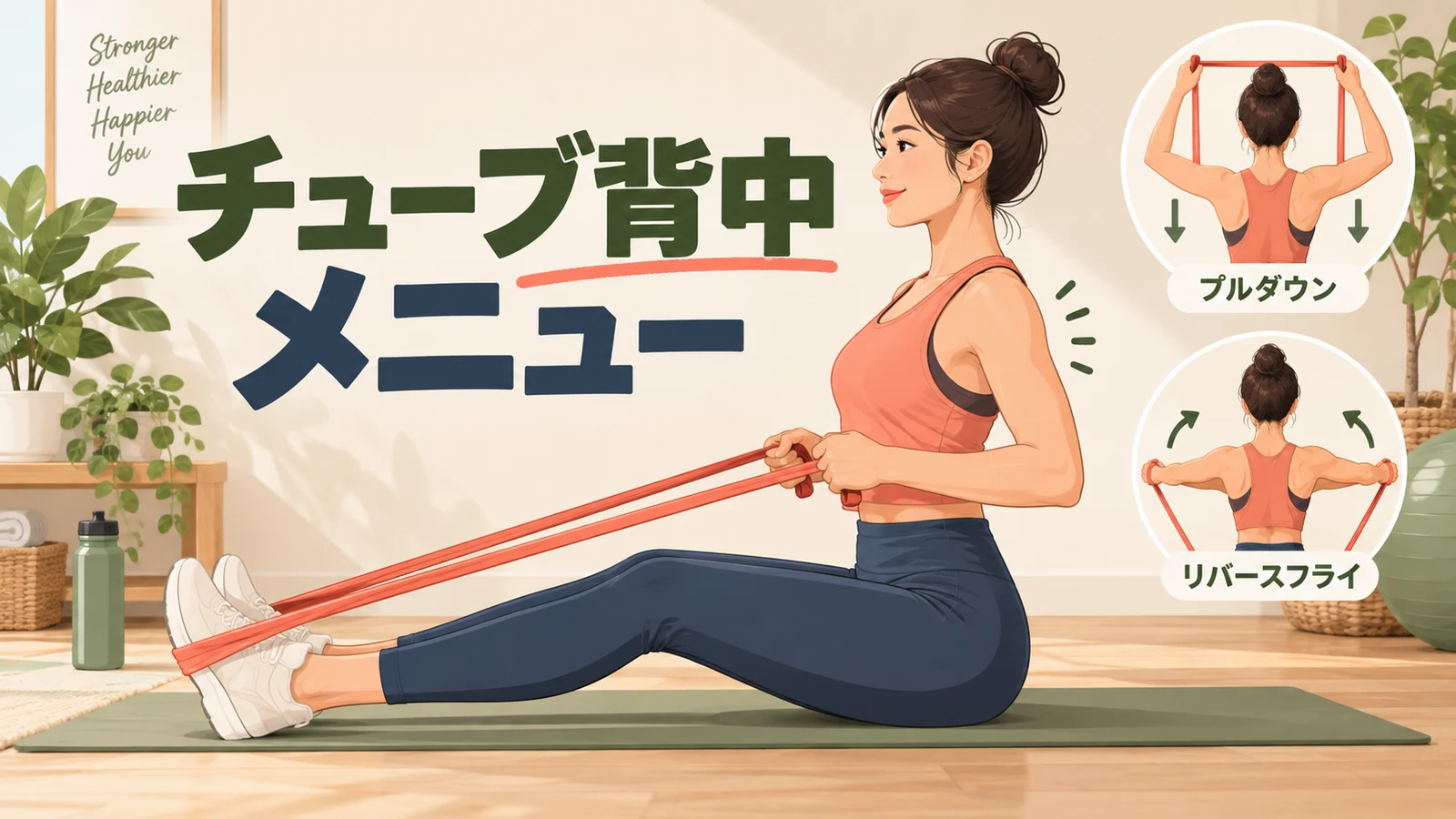 チューブ背中メニューを紹介するアイキャッチ