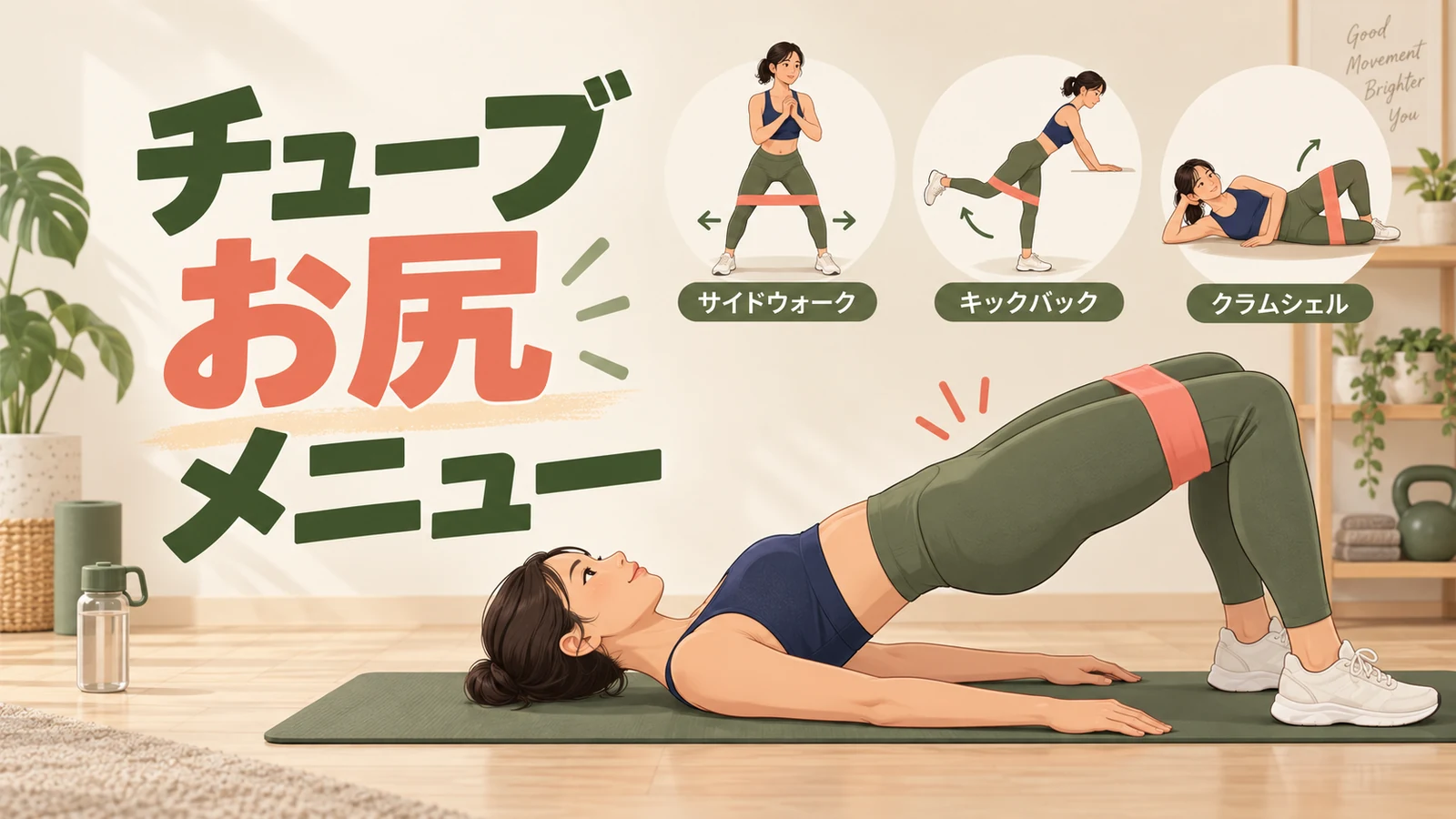 チューブお尻メニューを紹介するアイキャッチ