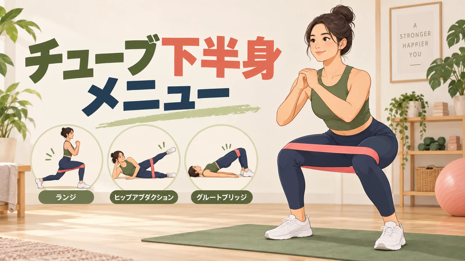 チューブ下半身メニューを紹介するアイキャッチ