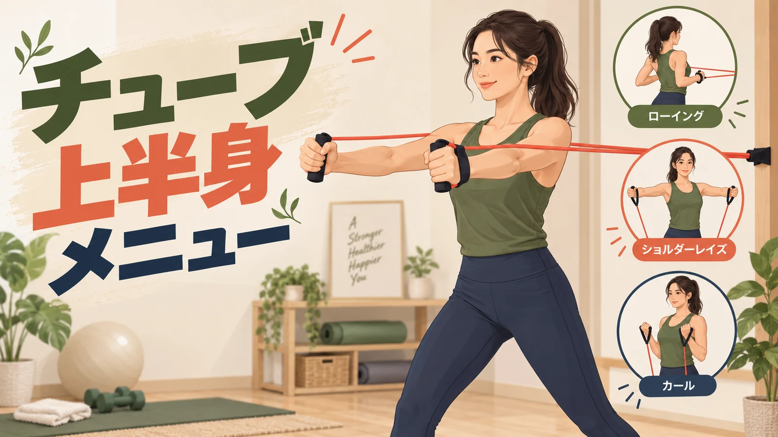 チューブ上半身メニューを紹介するアイキャッチ