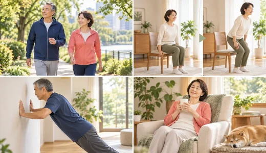 筋力が落ちた人の運動再開メニュー｜ブランク明け2週間の進め方