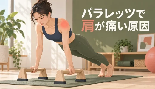 パラレッツで肩が痛い原因｜肩のすくみ・前傾・深さの見直し方