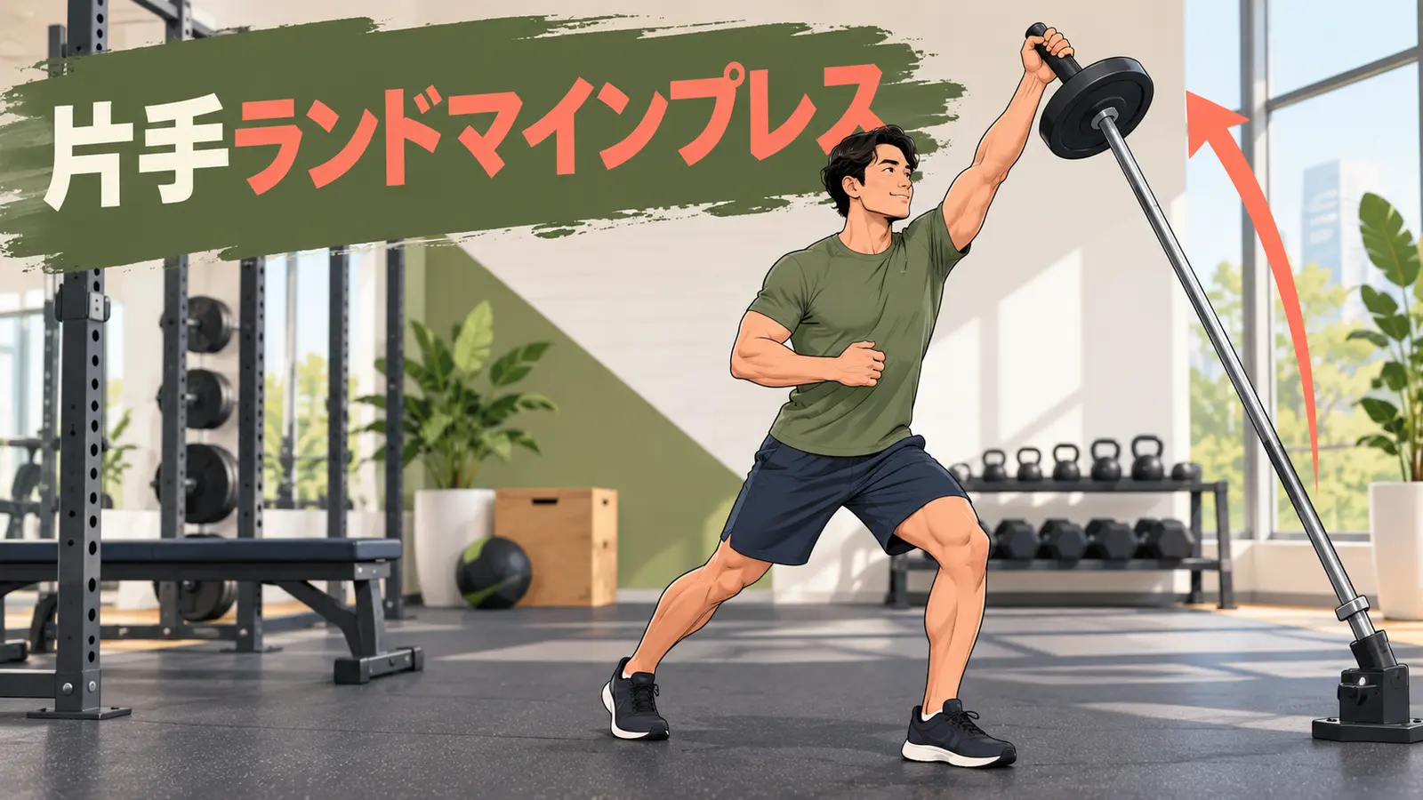 片手ランドマインプレスのアイキャッチ