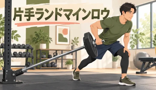 ワンアームランドマインロウのやり方｜立ち位置・軌道・左右差