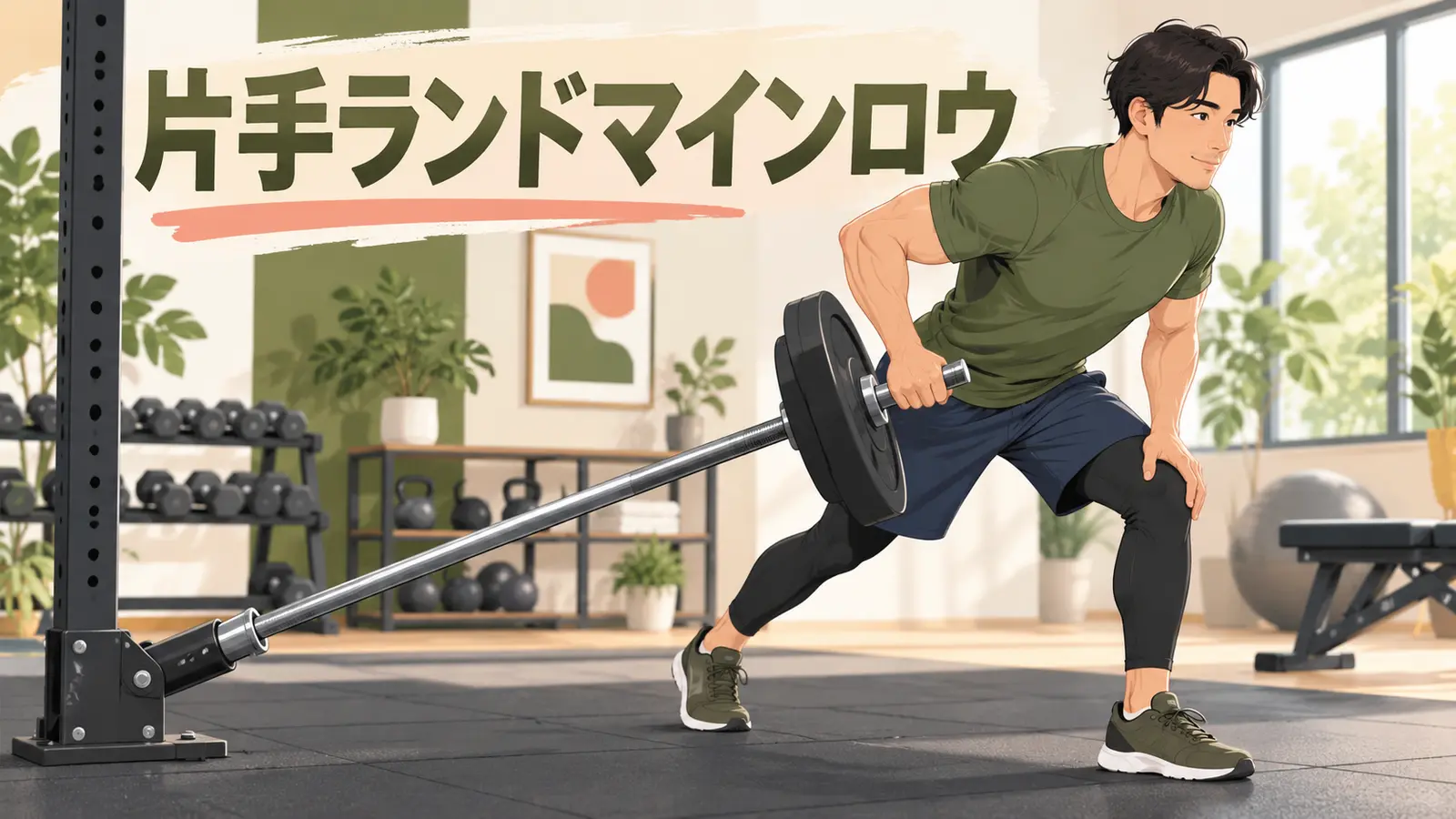 片手ランドマインロウのアイキャッチ