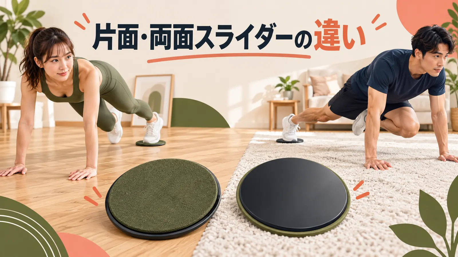 片面・両面スライダーの違いを解説するアイキャッチ画像