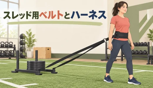スレッド用ベルトとハーネスの使い方｜装着位置と安全確認