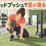 スレッドプッシュで足が滑る原因