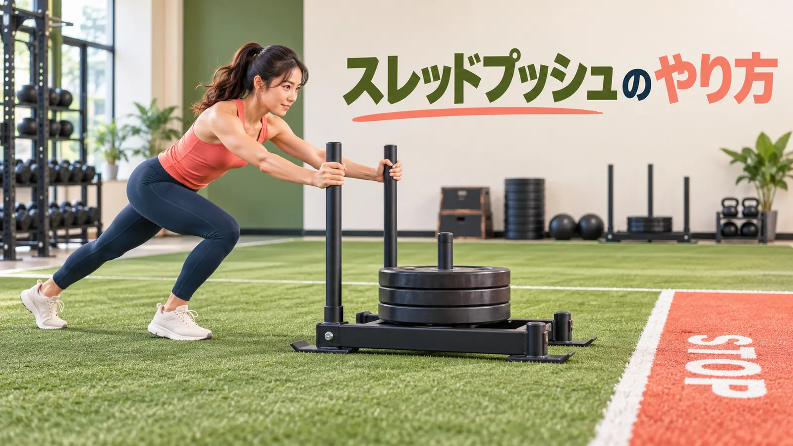 スレッドプッシュのやり方|姿勢・手幅・足運びを安全に整える